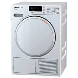Miele TMB140WP Heat Pump Freestanding Tumble Dryer, 7kg Load, A++ Energy Rating, White